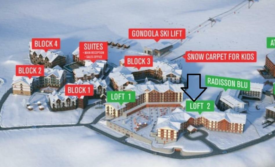 New Gudauri Loft 2 - "Mano", Near Ski Lift Gondola Dış mekan fotoğraf